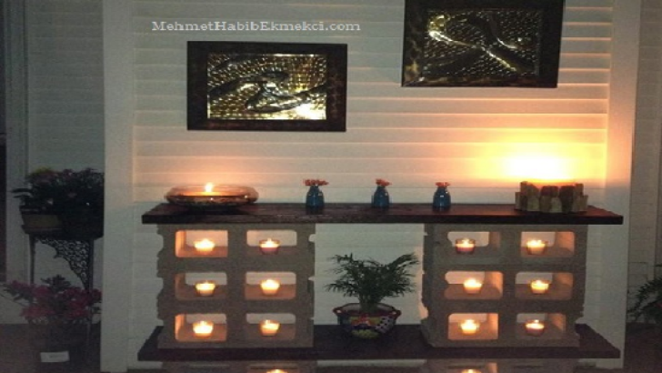 İnşaat Briketi deyip geçmeyin bakın briketlerle neler yapılabiliyormuş